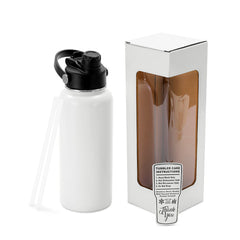 32 oz. Dual spout water bottle