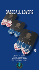 Baseball Lover Earring